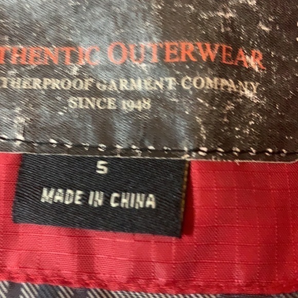 Weatherproof Authentic Outerwear Red Puffer Vest‎ Size 5, EUC - Picture 5 of 6